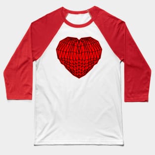 Geometric Heart 2 Baseball T-Shirt